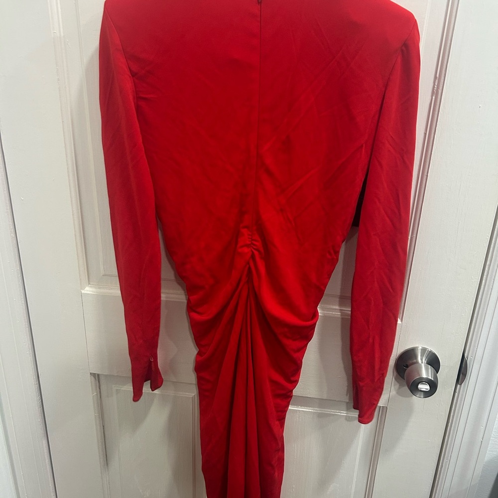Red Dress- Mango - Picture 5 of 5